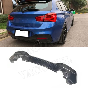 

Carbon Fiber / FRP Rear Lip Diffuser Spoiler for BMW 1 Series F20 M135i M140i M Sport 2016 2017 2018 Bumper Plate Car Styling