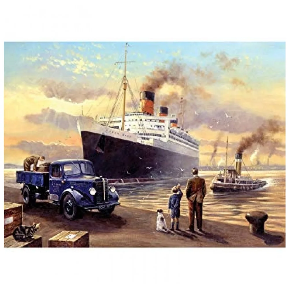Картина по номерам Отплытие королевы Royal&Langnickel 28x39см