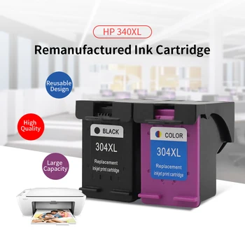 

For HP 340XL Printer Remanufactured Ink Cartridge Compatible 5020/5030/5032/5055/5200/2600 Printer Black/Tri-color High Quality