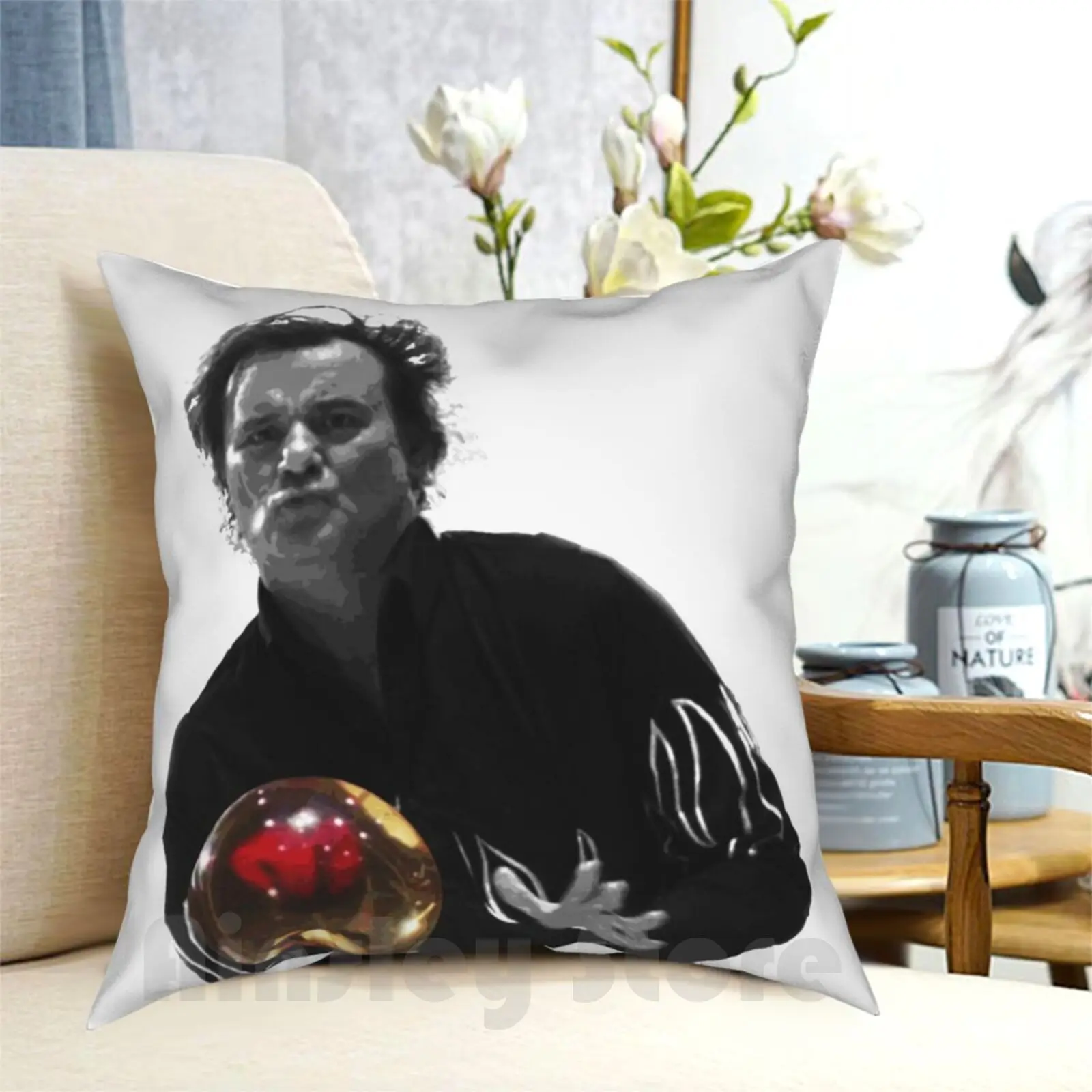 

- Big Ern Bowl Pillow Case Printed Home Soft Throw Pillow Movie Film Big Ern Ernie Mccracken Comedy Bill Murray Bowling