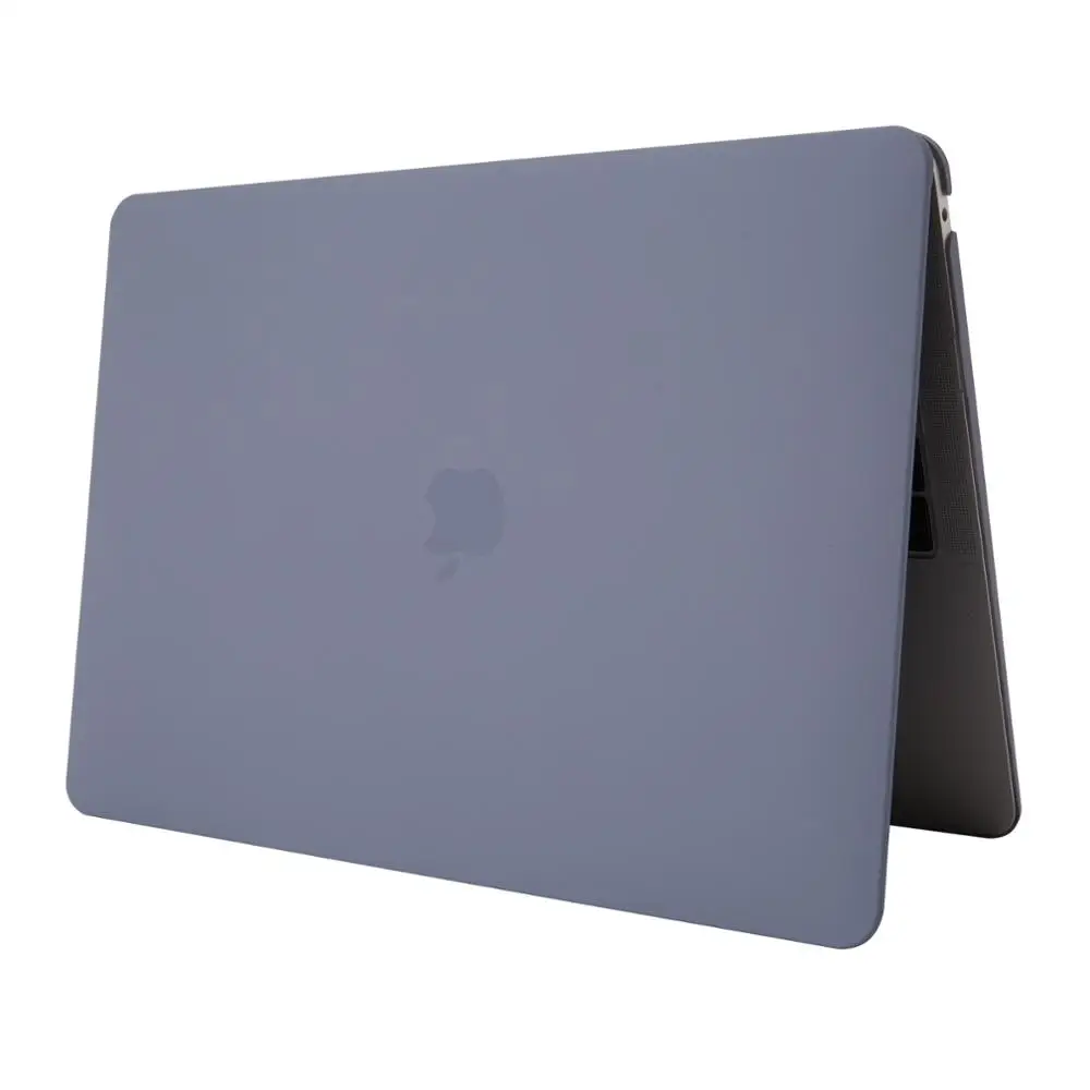 Xin-Gray Прорезиненный Жесткий Чехол для ноутбука Apple Macbook Pro13 15 Touch Bar A2159 A1990/ AIr13 A1932/13Air A1466 A1369 - Цвет: Xin-Gray