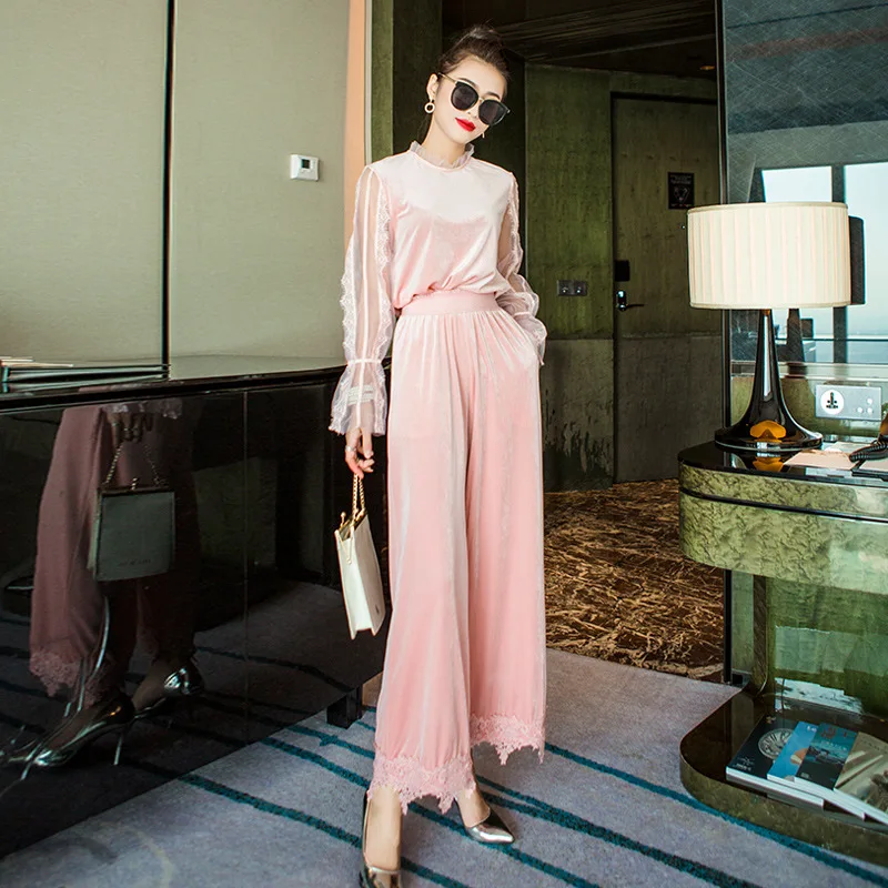 

Prosperous Family Shenzhen Origional WOMEN'S Dress WOMEN'S Suit 2020 New Style Spring Clothing Trendy Two-Piece Set Spring Grace