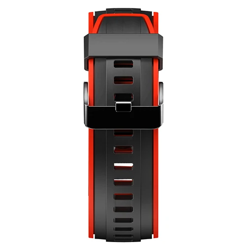 Smart Accessories Smart Watch Silicone Strap For SN80 Smart Watch Replacement Strap Double Color - Цвет: red