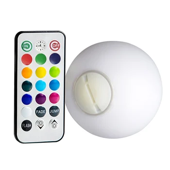 

Decorative LED Orbs 8CM Diameter Multi Colored Remote Controlled Floating Balls for Pool Hot Tube Yard Party Decoration