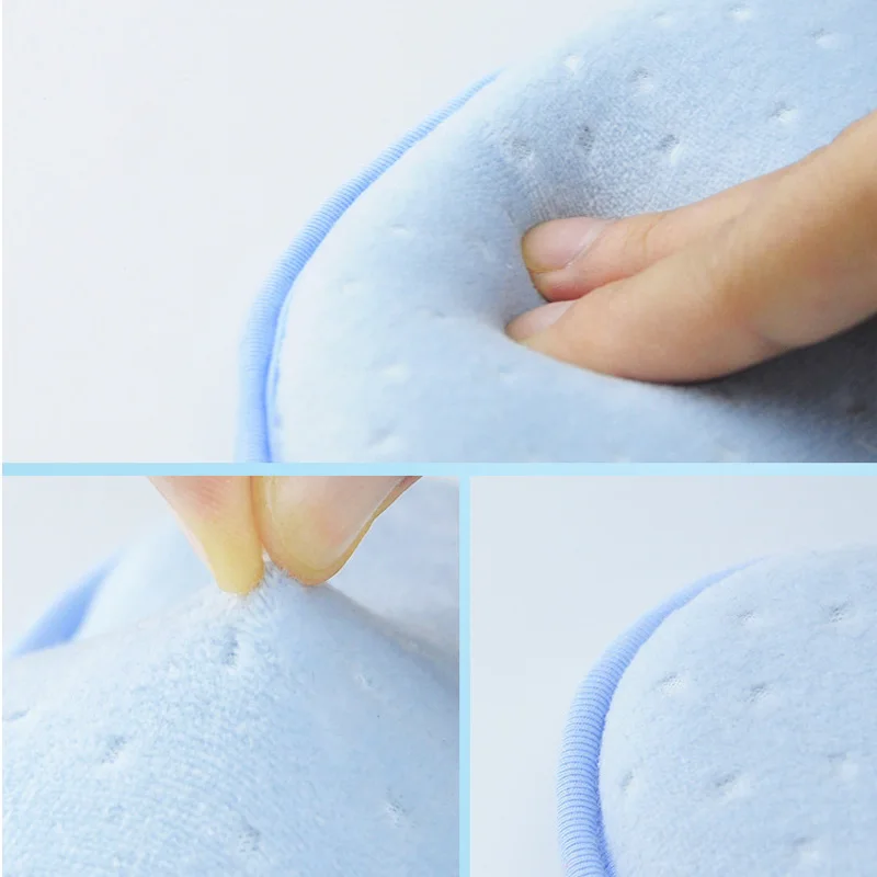 Memory Foam детские подушки дышащие детские подушки определенной формы для предотвращения плоской головы эргономичная подушка для новорожденного almofada infantil 0~ 12 м