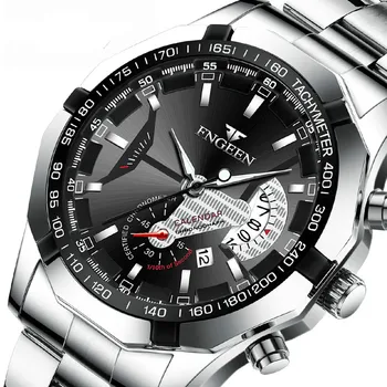 

mens Watch waterproof non-mechanical watch large dial watch large new concept calendar web celebrity watch creative