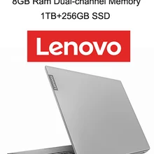 Ноутбук lenovo Xiaoxin 14 дюймов с процессором AMD Ryzen 8 ГБ ОЗУ 1 ТБ+ 256 ГБ SSD двухканальная память 180 ° флип
