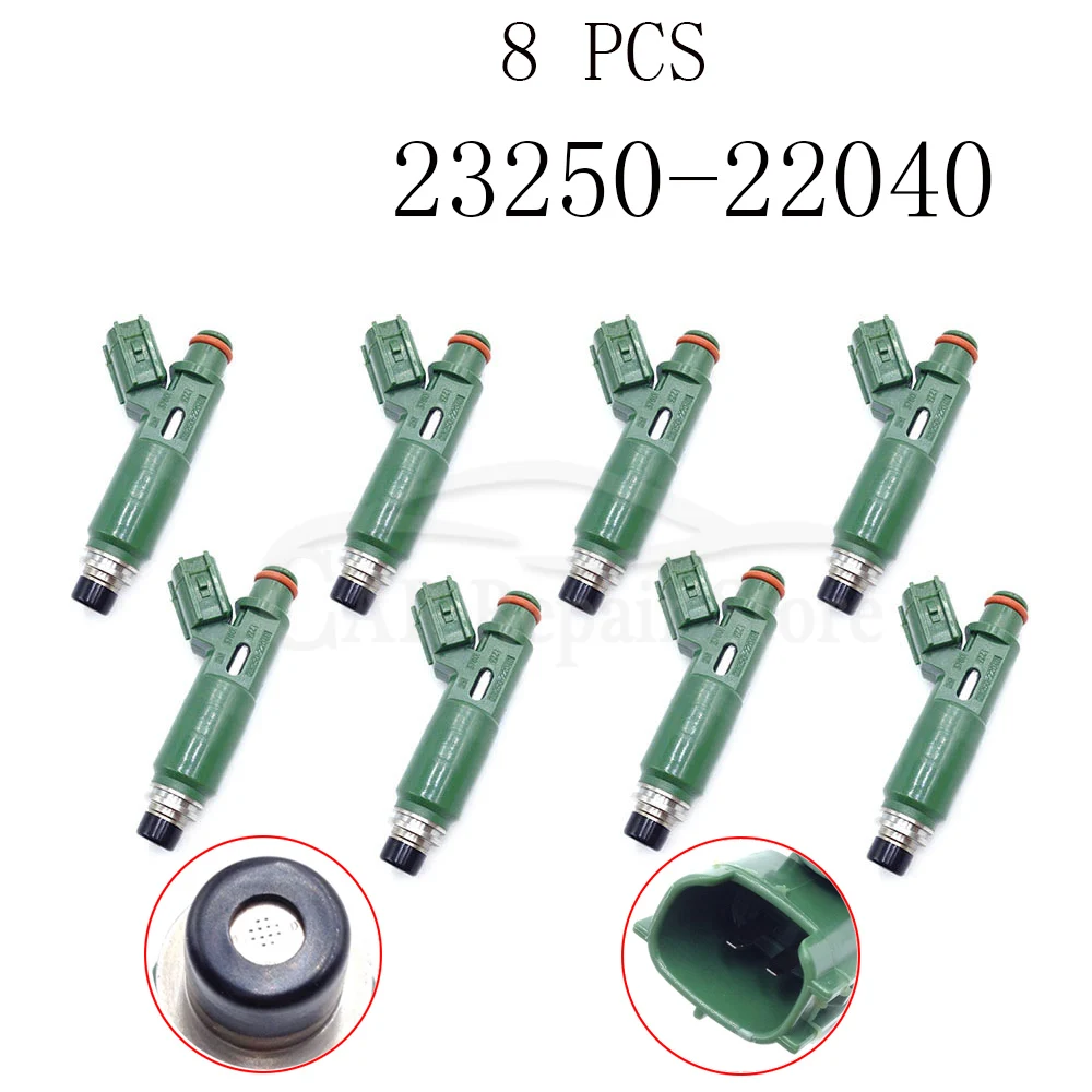 8 x Форсунка 23250-22040 топливный инжектор 23250 22040 для TOYOTA Corolla / MR2 Celica RAV4 Avensis 1.8L 1ZZ OEM