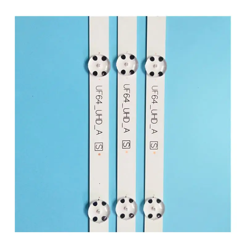 

850mm LED Bands For LG 43UF6400 43UF6407 43UF6409 43UF6300 LED Bars Backlight Strip Line Ruler Direct 43inch UHD 1Bar 24EA Type