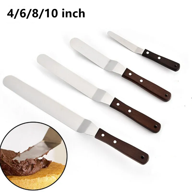 Шпатель для торта из нержавеющей стали нож глазировки сливочным кремом