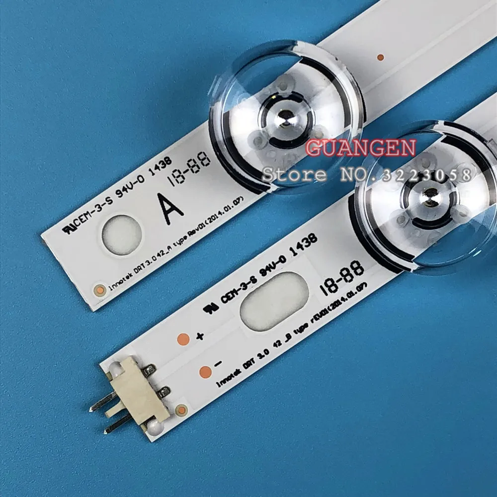 US $289.85 15set120PCS LED Backlight For LG 42LB5610 42LB5800 42LB585V 42LB DRT 30 42 AB 6916L1709A 1710A 6916L1957A 1956A LC420DUE