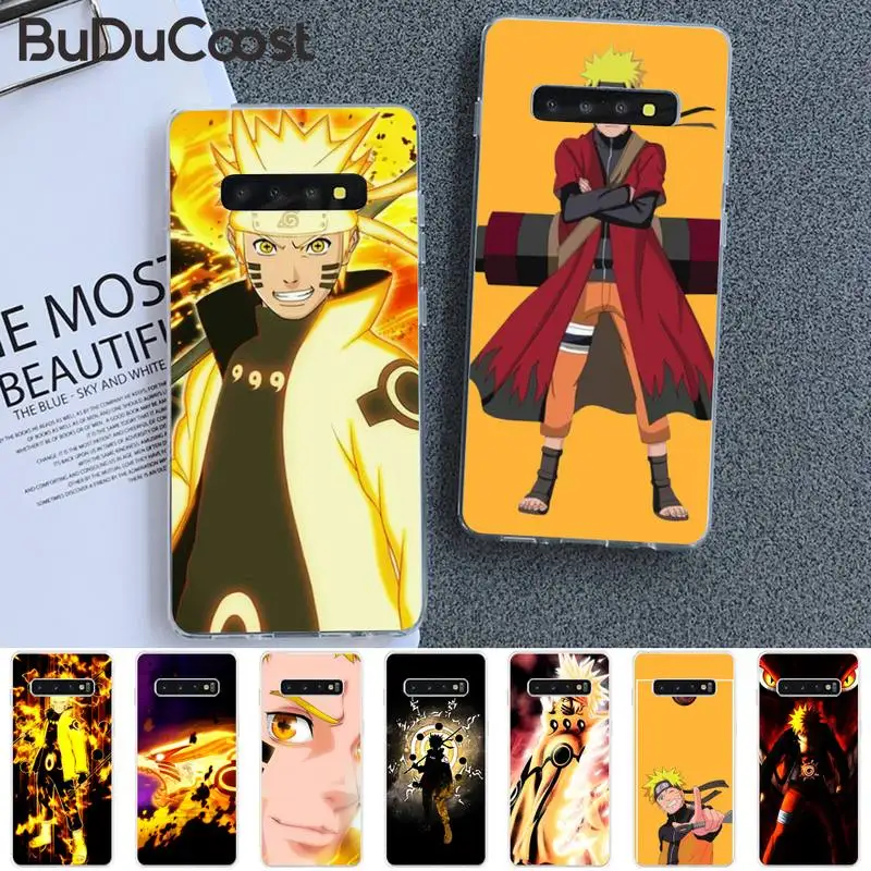 

Naruto Naruto Black Cell Phone Case For Samsung S5 6 7 8 9 10 S8 S9 S10 plus S10E lite S10-5G S20 UITRA plus