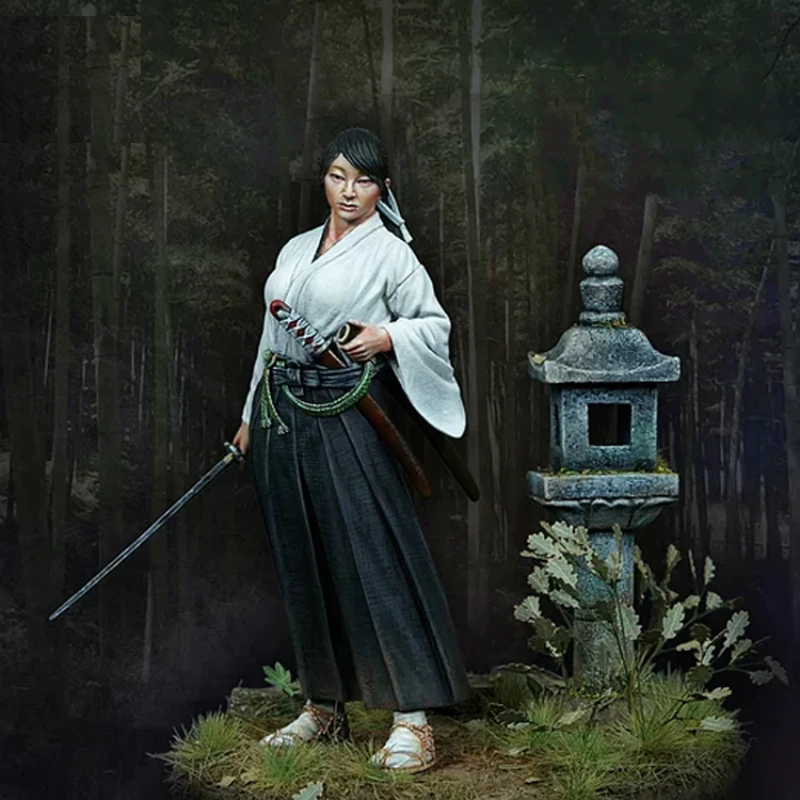 1/20 искусственная смола неокрашенный японский воин R153G|Наборы для сборки моделей|