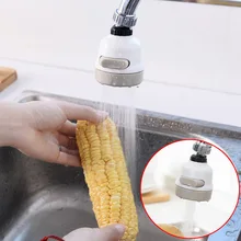 New Kitchen Shower Faucet Tap 3 Level Can Adjusting 360 Rotate Water Saving Bathroom Shower Faucet filtered Faucet Accessories