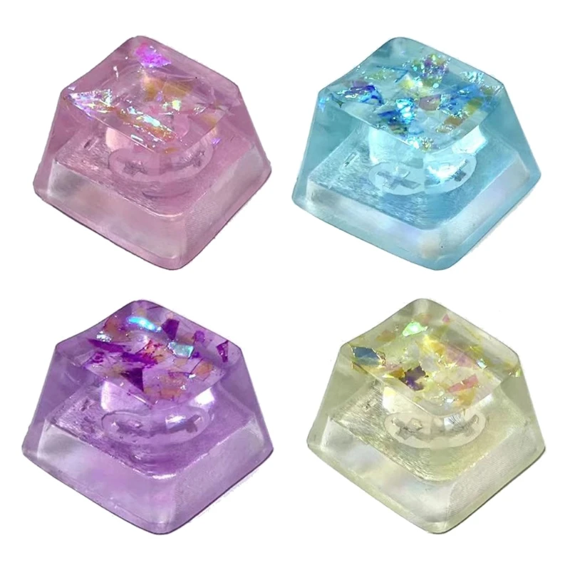 Handmade Customized OEM R4 Profile Resin Keycap for Cherry MX Switches Mechanical Keyboard RGB Translucent | Компьютеры и офис
