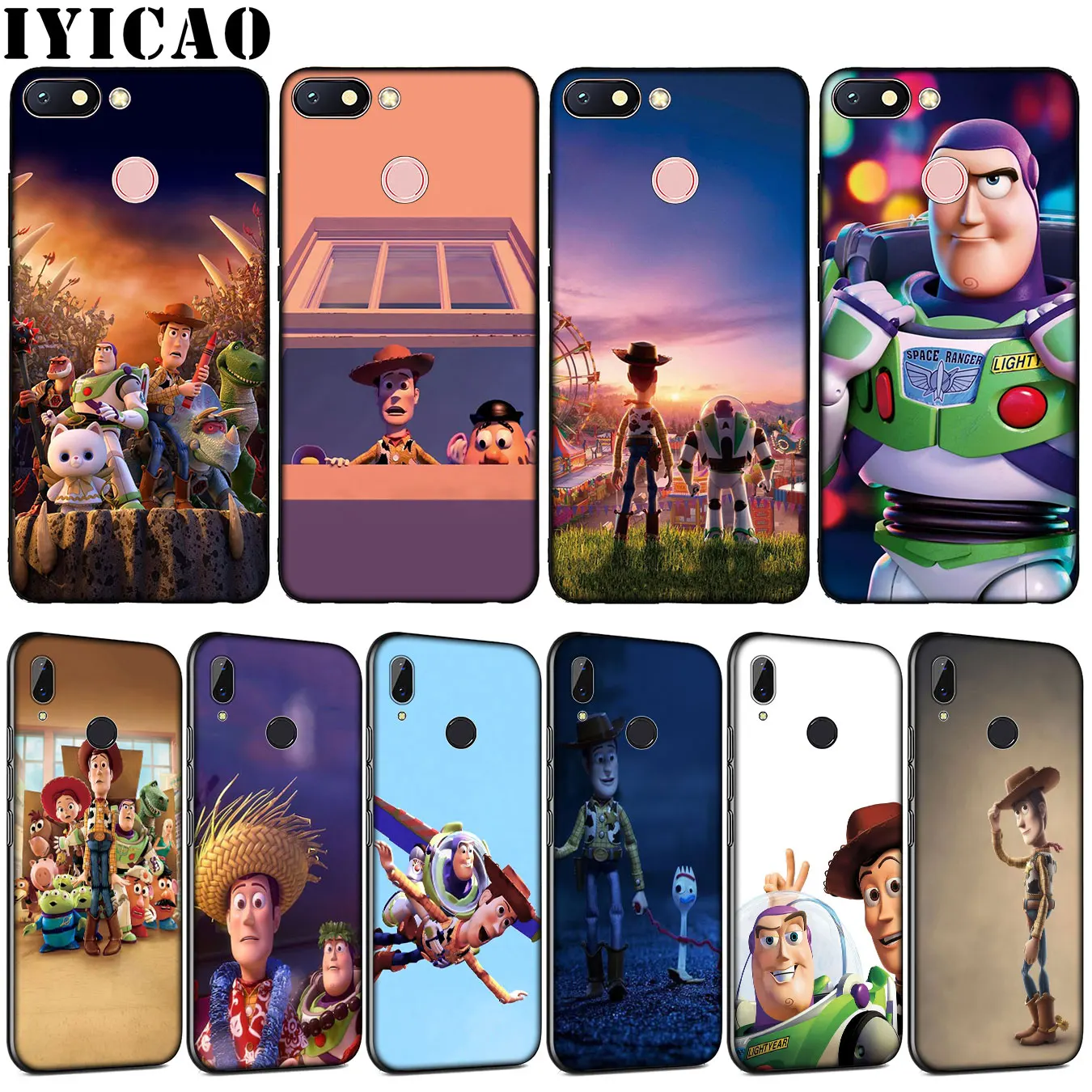 

IYICAO toy story Soft TPU Silicone Phone Case for Xiaomi Redmi K20 S2 GO 7A 6A 5A 5 Plus 4A 4X Note 8 7 6 Pro Cover