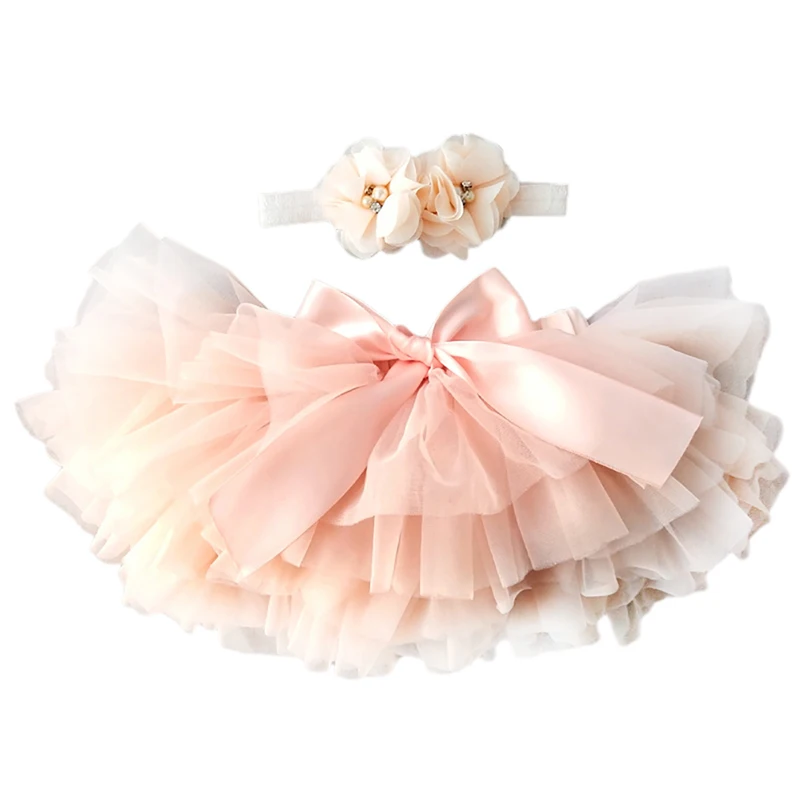 От 1 до 3 лет-осенние юбки-пачки для маленьких девочек милые короткие сетчатые юбки пачки для детей с эластичной резинкой на талии милые вечерние юбки принцессы - Цвет: 5