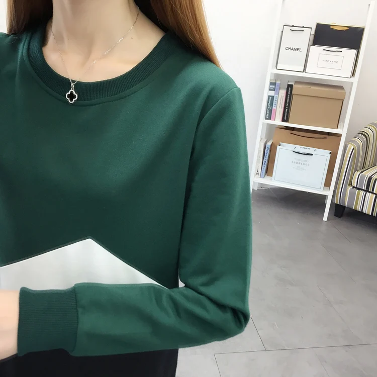 Shintimes осенне-зимняя женская толстовка размера плюс женская одежда Sudaderas Para Mujer новая Толстовка с длинным рукавом