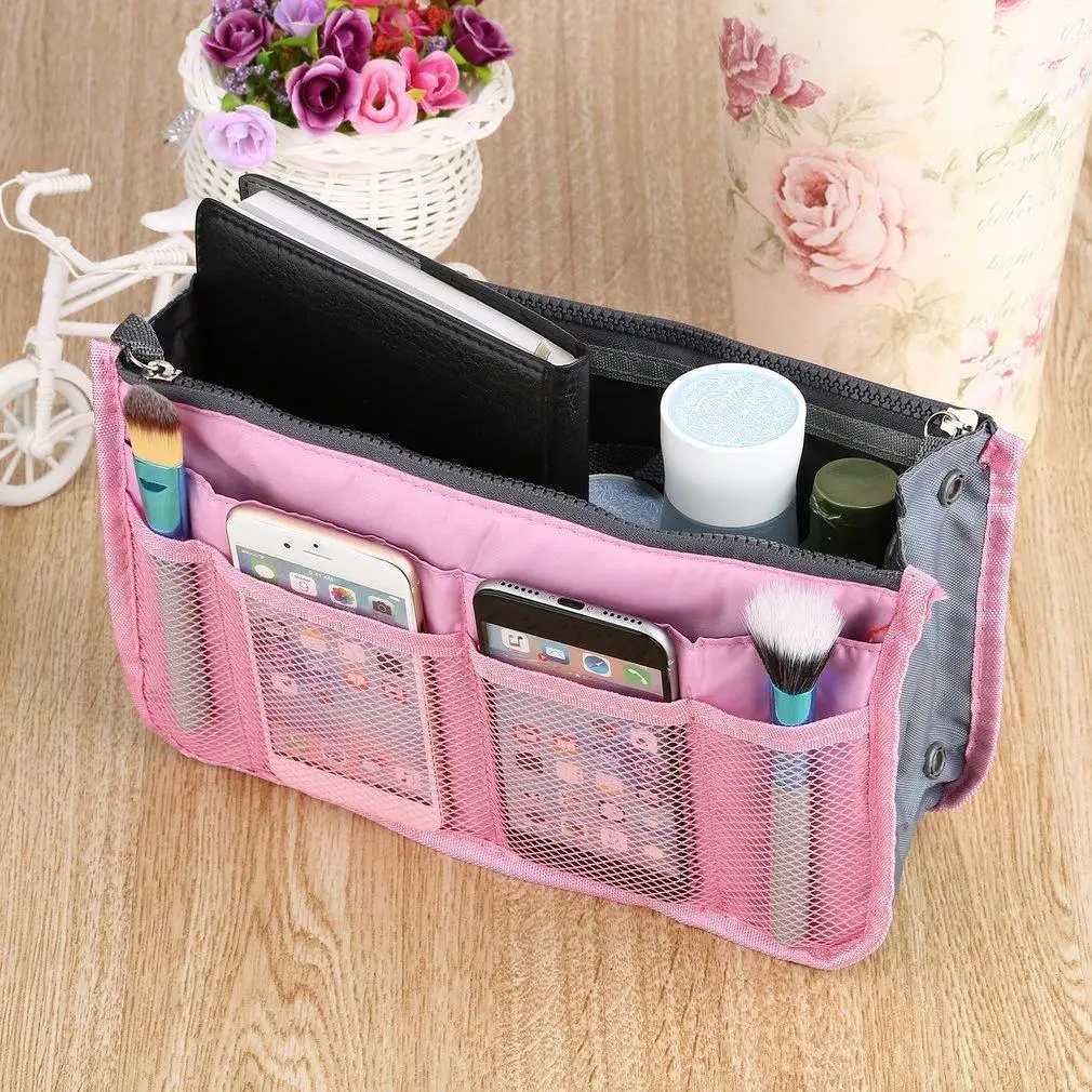 Women Organizer Handbag Travel Bag Insert Liner Purse Organiser Large Tidy MA | Дом и сад
