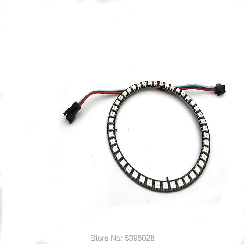 Светодиодное кольцо WS2812B 8 16 24 35 45 светодиосветодиодный s 5050 RGB встроенные драйверы
