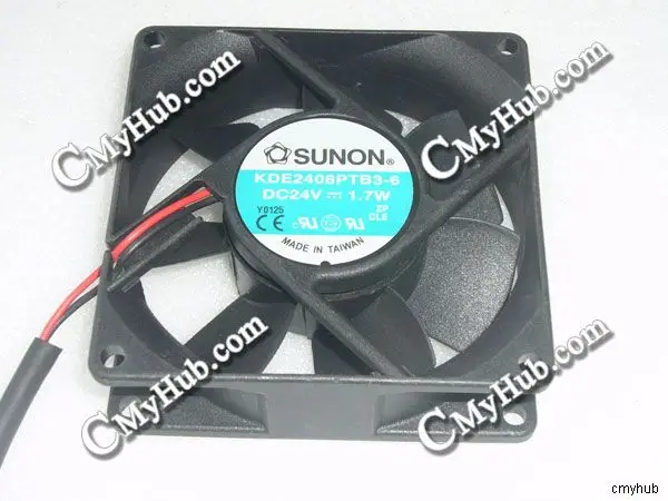 Для SUNON KDE2408PTB3-6 DC24V 1 7 W 8025 8CM 80MM 80x80x25mm 3pin охлаждающий вентилятор | Компьютеры и офис