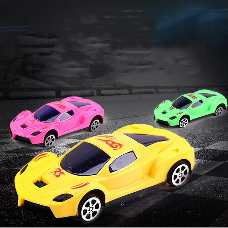 

Children's Toy Car Model Simulation Racing Plastic Car Cartoon Cool Sliding Car Large Toy Car Children Boy Toy Birthday Gift