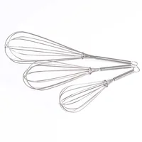 13 cm 15 cm Mini acier inoxydable manuel Mini fouet à oeufs café lait mélangeur mélangeur cuisine batteur à oeufs 4