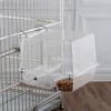 Acrylic Bird Parrot Hanging Feeder Foraging Feeding Box for Parakeet Cockatoo Parrot Food Container Pet Parrot Feeding Supplies