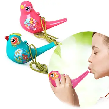 

1Pc Coloured Drawing Water Bird Shape Whistle Musical Instrument Kids Toy Gift
