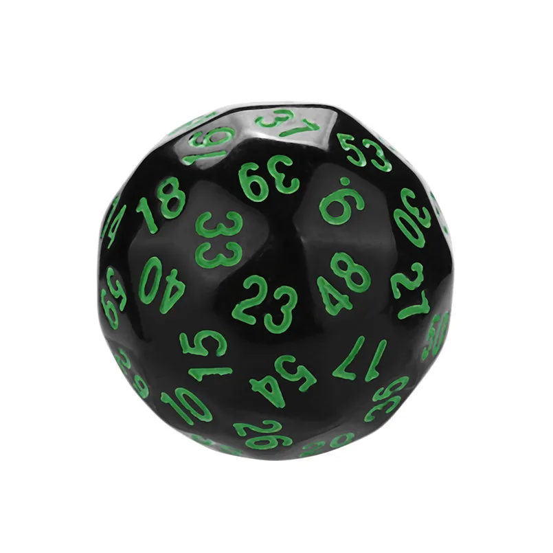 Polyhedron D60 poly dice game dice acrylic dnd dice sets dados poliedricos brand new dados rpg dice tray dice set d60 30A20 (2)