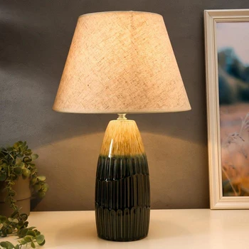 

Table lamp 16002/1 E14 40W beige-green 30x30x49 cm 5080701