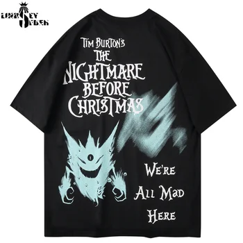 

Lindsey Seader 2020 Print Little Demons Letters Casual Mens Women T Shirts Fashion Streetwear Loose Fit Short Sleeve Tee Top