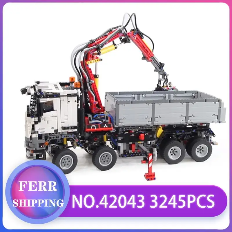 

New Style 20005 Truck Car Compatible 42043 Technic Banz Arocs 3245pcs Model Building Bricks Educational Toys Christmas Gift
