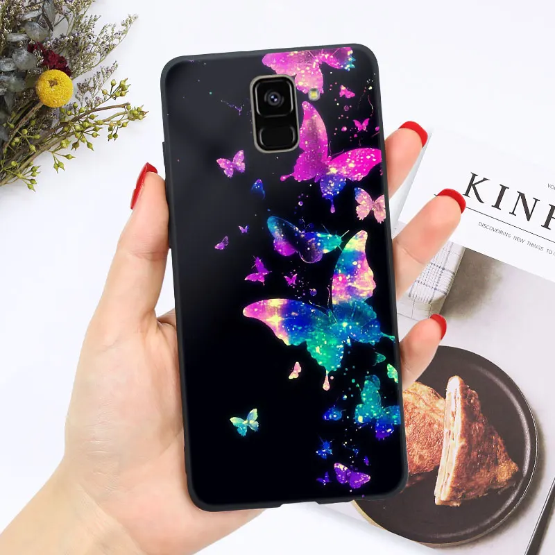 Мягкий для samsung J6 плюс чехол Глянцевая блестящая для samsung Galaxy J4 Plus J3 J5 J7 чехол Coque - Цвет: oo20