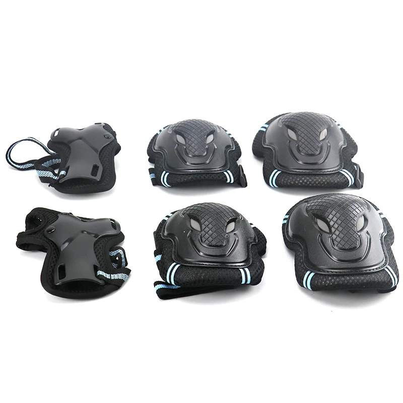 6pcs/set Skating Protective Gear Set Elbow pads Bicycle Skateboard Ice Skate Roller Bike Knee Protector For Adult Kids Men Women 6pcs/set Skating Protective Gear Set Elbow pads Bicycle Skateboard Ice Skate Roller Bike Knee Protector For Adult Kids Men Women