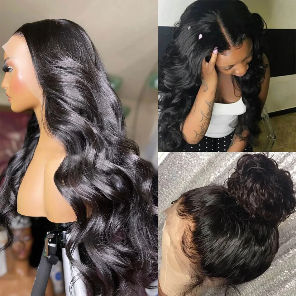 13x6 Lace Frontal Wig Body Wave 13x4 Lace Front Wigs For Women Human Hair Wigs Glueless Virgin Brazilian 360 Lace Frontal Wig
