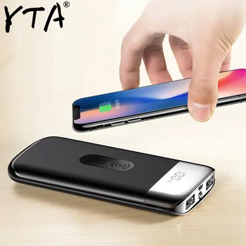 極薄 30000mah電源銀行ポータブルusb batteria充電器powerbank外部バッテリーpover銀行iphone × サムスンxiaomi