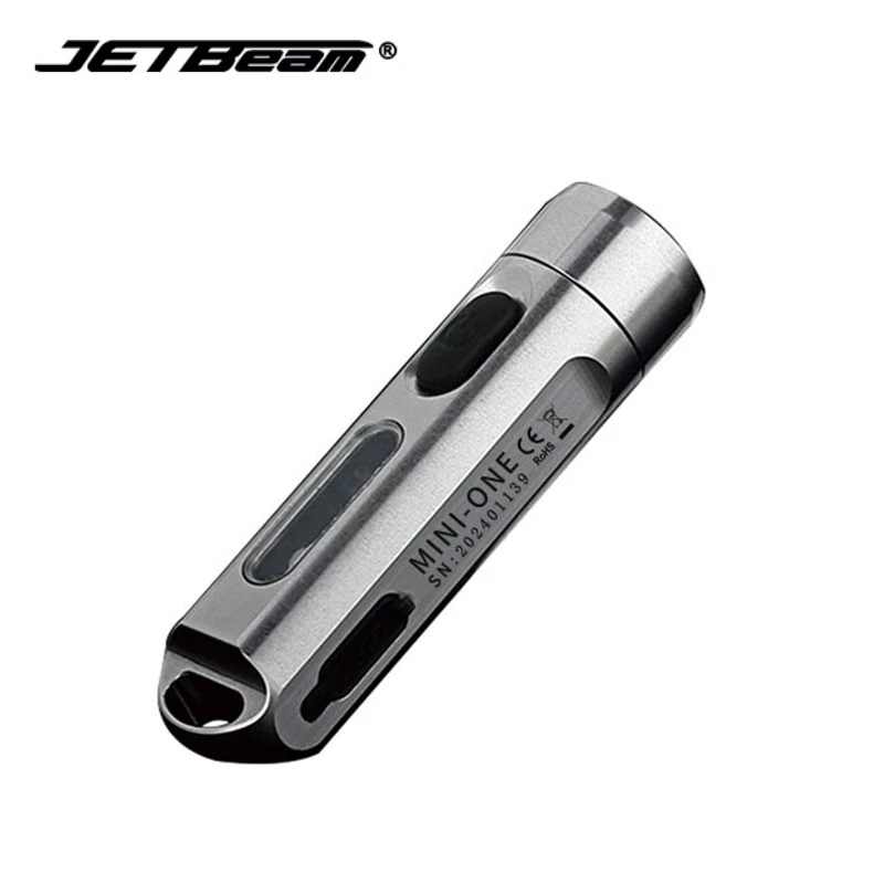 JETBEAM мини-один брелок свет 500LMS 365 нм 5 цветов USB перезаряжаемая нержавеющая сталь
