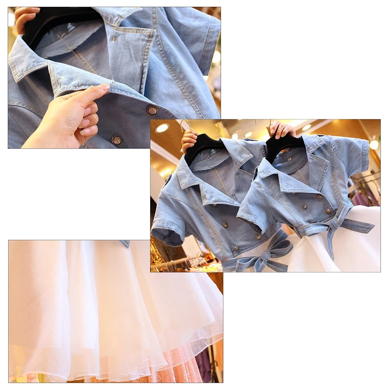 Mother-Daughter-Dresses-Summer-Short-Sleeved-Family-Look-Matching-Clothes-Cotton-Mom-And-Daughter-Dress-Family (4)