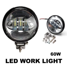 Niscarda 4,5 дюймов 60 Вт автомобильный рабочий светильник точечный луч светодиодный бар для мотоцикла Трактор Лодка внедорожный 4WD 4x4 грузовик внедорожник ATV