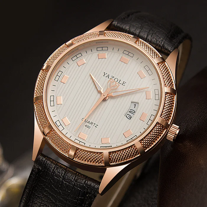 YAZOLE наручные часы для мужчин лучший бренд класса люкс известный мужской часы кварцевые часы наручные кварцевые часы Relogio Masculino YZL400