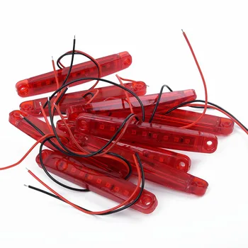 

ABS Side lights Plastic Bulbs Replacement 20pcs Set Waterproof Turn signals Trailers