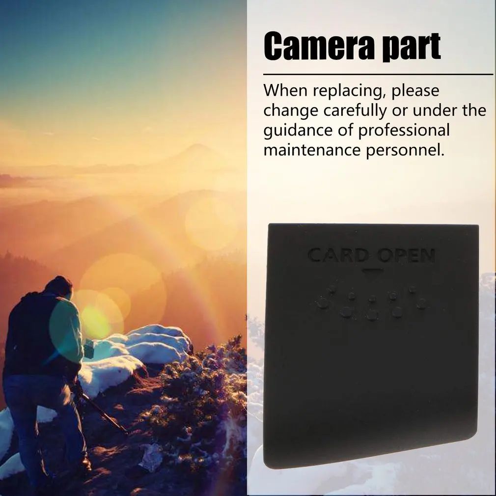 Replacement Part Sd Memory Card Slot Cover Protector Lid For Canon 70D Dslr Camera Cf Side Port Dust Plug With Spring