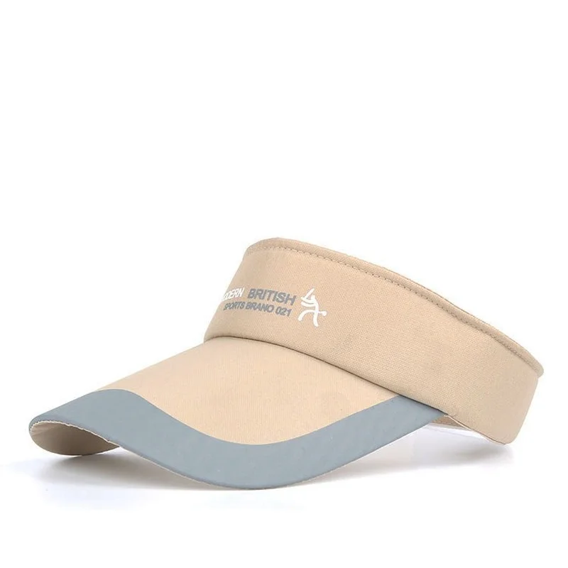 Chapeaux de soleil de Sport vides pour femmes, chapeau à visière réglable, casquette d'extérieur pour hommes et femmes_voghion.com