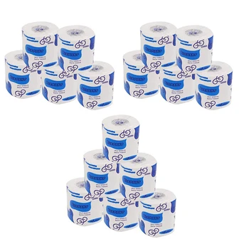 

16Pcs White Toilet Paper Toilet Paper Tissue Roll 3 Layer Tissue Paper Household Toilet Paper Toilet Paper