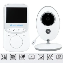 Беспроводной lcd Аудио Видео Радионяня ночного видения радио няня музыка работающий на линии внутренней связи инфракрасный 24h камера детская рация няня