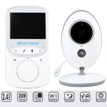 

Wireless LCD Audio Video Baby Monitor Night Vision Radio Nanny Music Intercom IR 24h Camera Baby Walkie Talkie Babysitter