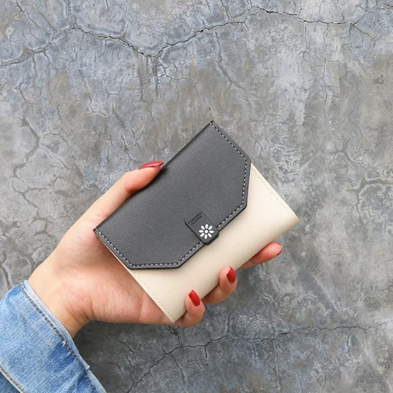 Zipper Wallet Purses Women Card-Holder Female Small Wholesale Fashion Short 