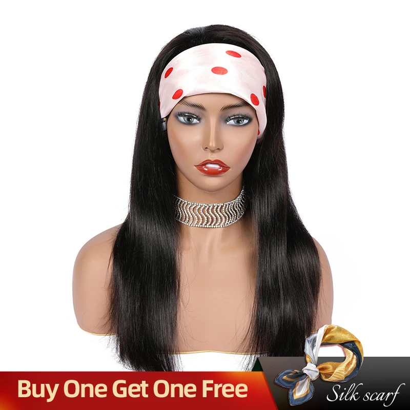 Прямые искусственные человеческие волосы парики для женщин Ali Queen Hair безклеевые