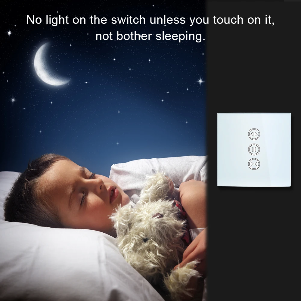 Tuya Smart Life WiFi Curtain Blind Switch for Roller Shutter Electric motor Google Home Alexa Echo Voice Control DIY Smart Home